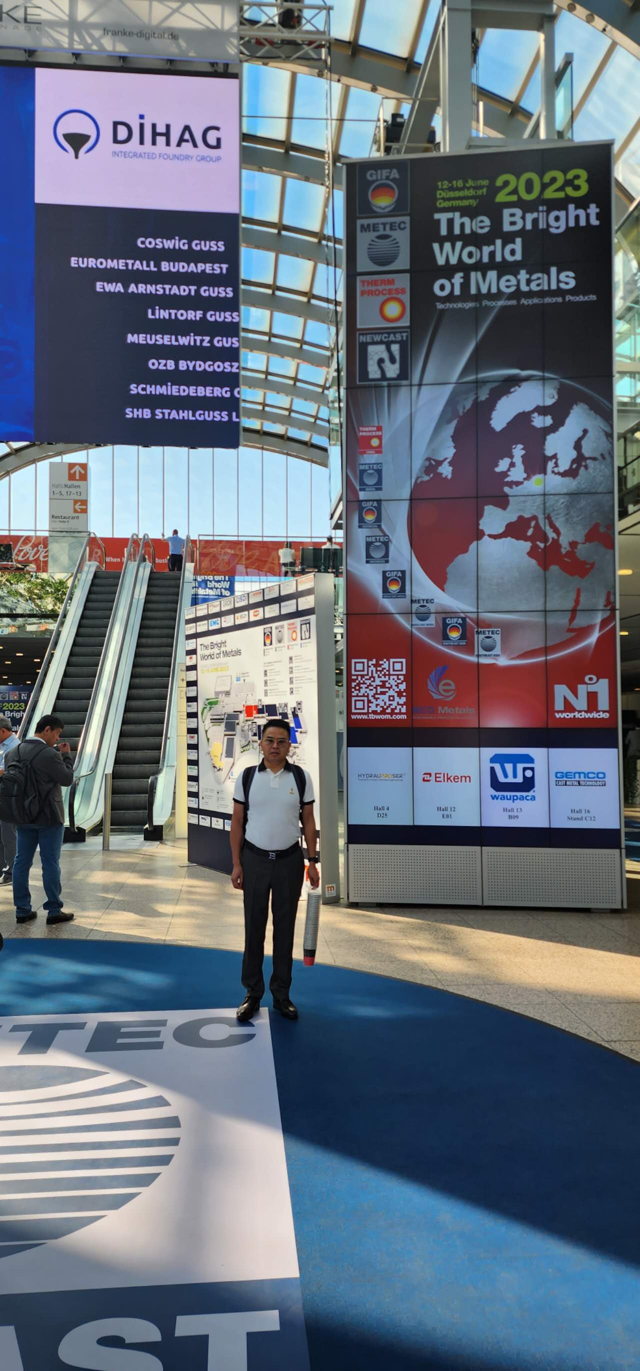 GIFA, the 15th International Foundry Trade Fair with technical Forum, Dusseldorf Germany